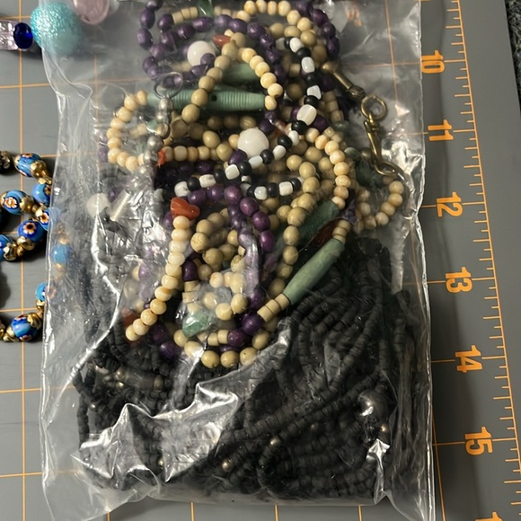 Vintage lot of jewelry beads pieces, African beads - Picture 5 of 7